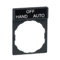 Schneider Electric Legend Holder for Use with Harmony XB4 Series and Harmony XB5 Series ZBY2387
