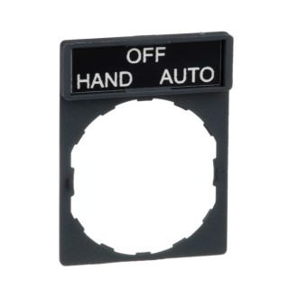 Schneider Electric Legend Holder for Use with Harmony XB4 Series and Harmony XB5 Series ZBY2387