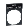 Schneider Electric Legend Holder for Use with Harmony XB4 Series and Harmony XB5 Series ZBY2387
