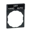 Schneider Electric Legend Holder for Use with Harmony XB4 Series and Harmony XB5 Series ZBY2387
