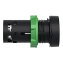 Schneider Electric Harmony XB7 Series Push Button Switch, Spring Return, Panel Mount, 22 mm Cutout, SPDT, Green LED XB7NA35