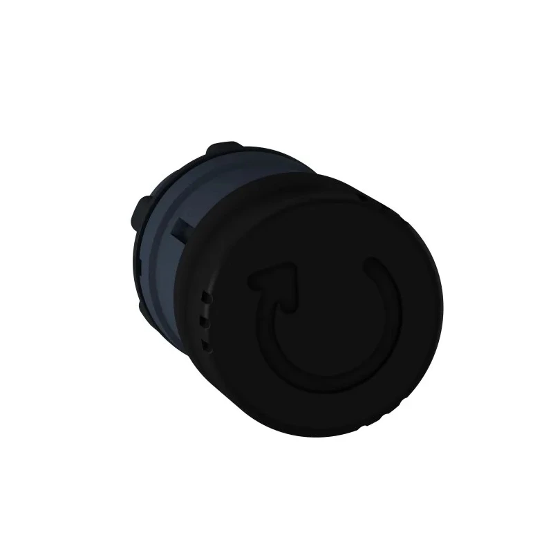 Schneider Electric Harmony XB5 Series Black Latching Round Push Button Head 30mm Diameter 22mm Cutout IP69K, IP66 ZB5AS42