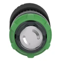 Schneider Electric Harmony XB5 Series Black Latching Round Push Button Head 30mm Diameter 22mm Cutout IP69K, IP66 ZB5AS42