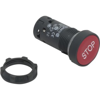 Schneider Electric Harmony XB7 Series Push Button Switch, Spring Return, Panel Mount, 22 mm Cutout, SPST, Red LED XB7NA4234