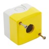 Schneider Electric Yellow Plastic XAL Control Station Enclosure 1 Hole 22 mm Diameter XALK01H7