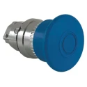 Schneider Electric Harmony XB4 Series Blue Latching Mushroom Push Button Head 22mm Cutout IP67 IP66 IP69K ZB4BT6
