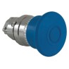 Schneider Electric Harmony XB4 Series Blue Latching Mushroom Push Button Head 22mm Cutout IP67 IP66 IP69K ZB4BT6