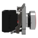 Schneider Electric Harmony XB4 Red Spring Return Push Button Switch, Panel Mount, 22 mm Cutout, SPST, Red LED, 600 XB4BA4322