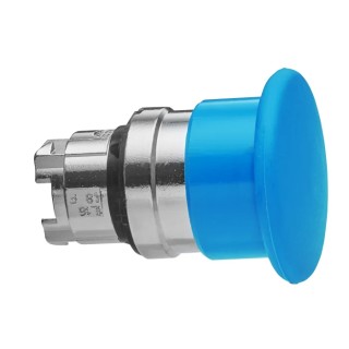 Schneider Electric Harmony XB4 Series Blue Momentary Metal Push Button Head, 22mm Cutout, IP66 IP69K ZB4BC6