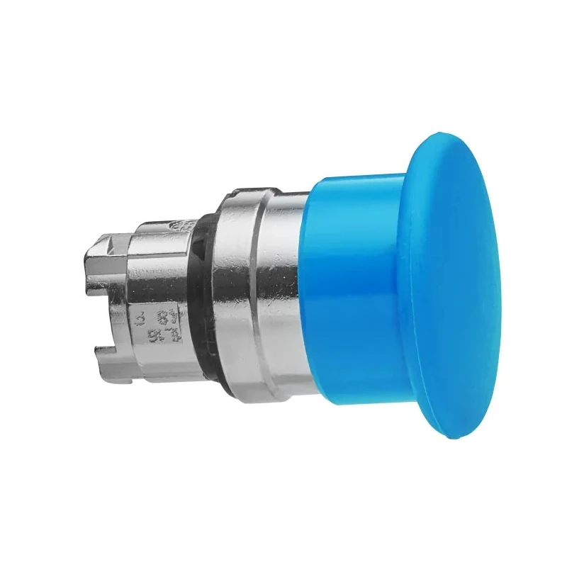 Schneider Electric Harmony XB4 Series Blue Momentary Metal Push Button Head, 22mm Cutout, IP66 IP69K ZB4BC6