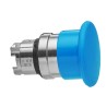 Schneider Electric Harmony XB4 Series Blue Momentary Metal Push Button Head, 22mm Cutout, IP66 IP69K ZB4BC6