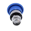 Schneider Electric Harmony XB4 Series Blue Momentary Metal Push Button Head, 22mm Cutout, IP66 IP69K ZB4BC6