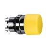 Schneider Electric Harmony XB4 Yellow Momentary Round Push Button Head 22 mm Cutout Plastic IP69K IP66 ZB4BC54