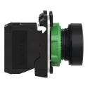 Schneider Electric Harmony XB5 Series Push Button Switch, Spring Return, Panel Mount, 22 mm Cutout, SPST, Red LED XB5AA4322