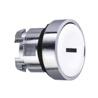 Schneider Electric Harmony XB4 Series White Momentary Push Button Head 22mm Cutout IP66 IP67 IP69K ZB4BA131