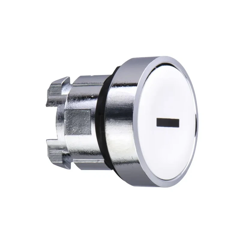 Schneider Electric Harmony XB4 Series White Momentary Push Button Head 22mm Cutout IP66 IP67 IP69K ZB4BA131