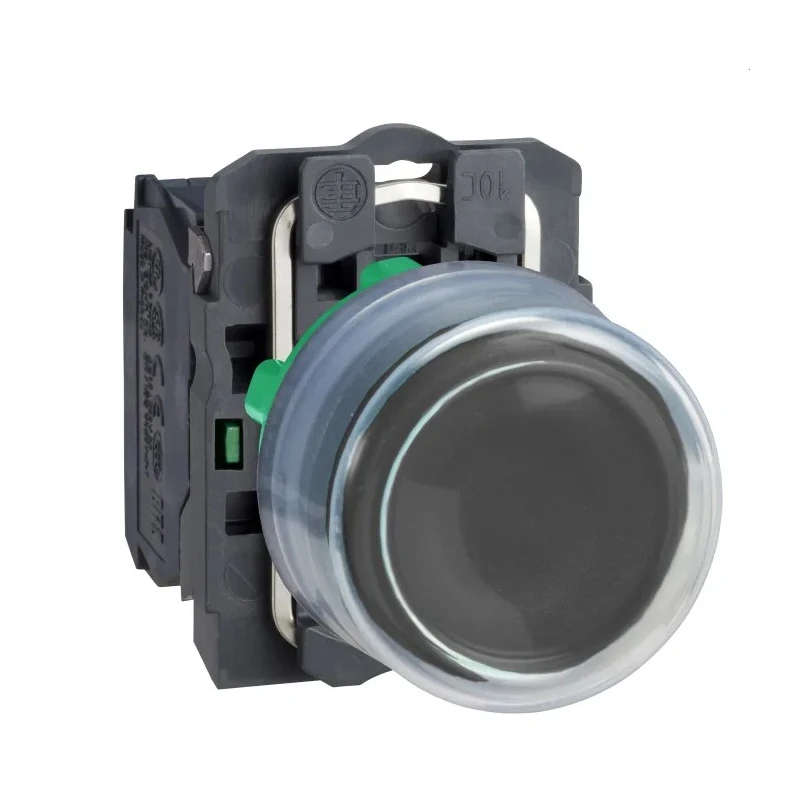 Schneider Electric Harmony XB5 Series Push Button Switch, Spring Return, Panel Mount, 22 mm Cutout, SPST Contact XB5AP21