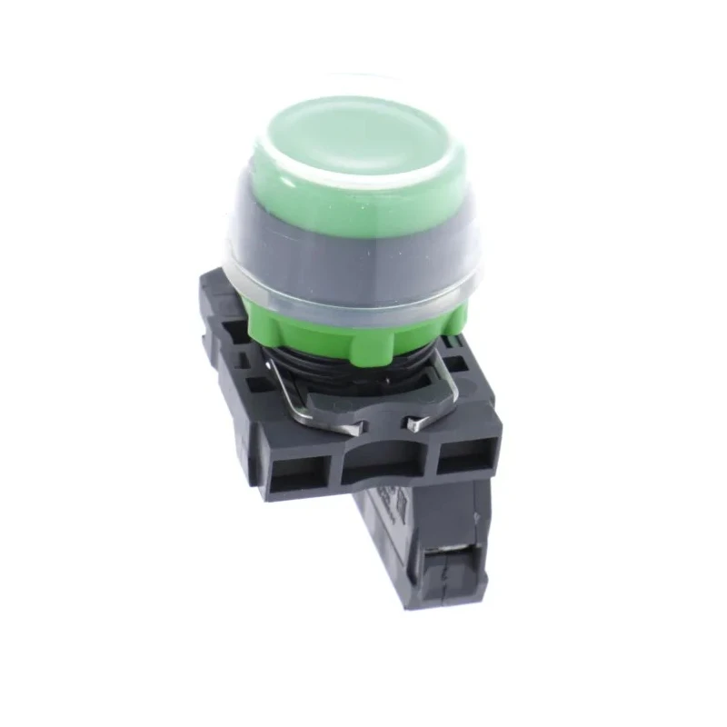 Schneider Electric Harmony XB5 Series Push Button Switch, Spring Return, Panel Mount, 22 mm Cutout, SPST Contact XB5AP21