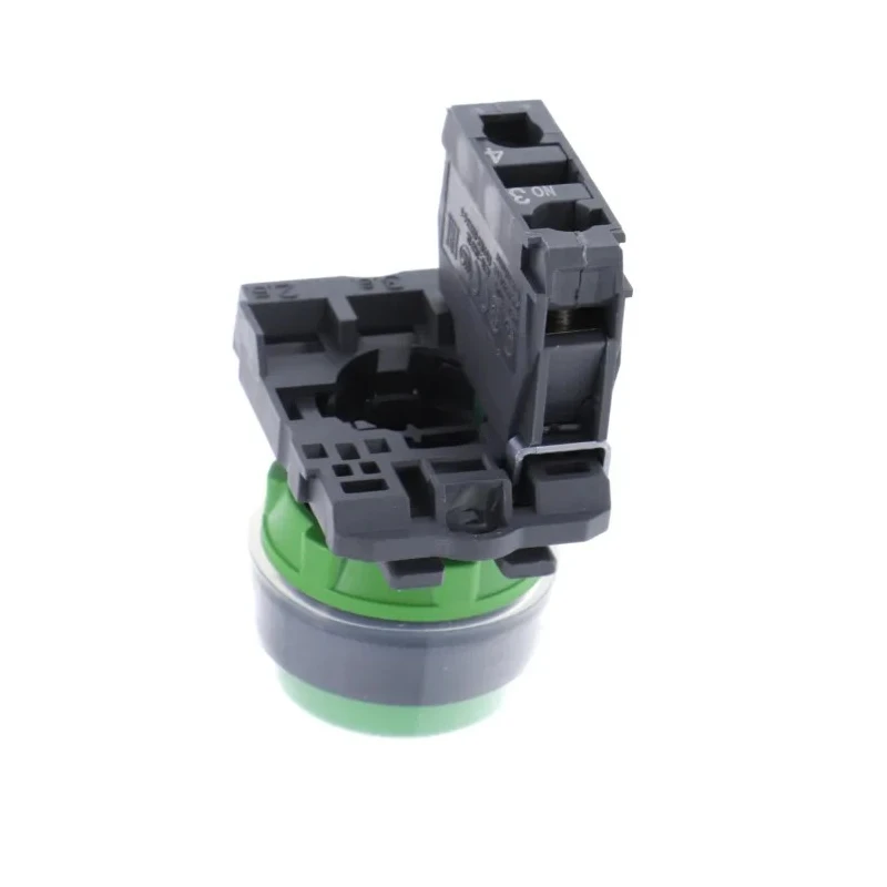 Schneider Electric Harmony XB5 Series Push Button Switch, Spring Return, Panel Mount, 22 mm Cutout, SPST Contact XB5AP21