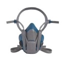 3M 6500 Series Half Mask Respirator Mask Size S Silicone Grey 3M 6501QL