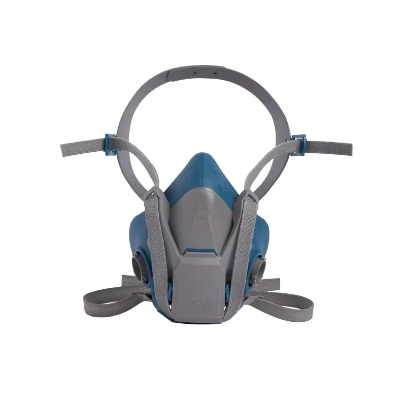 3M 6500 Series Half Mask Respirator Mask Size S Silicone Grey 3M 6501QL