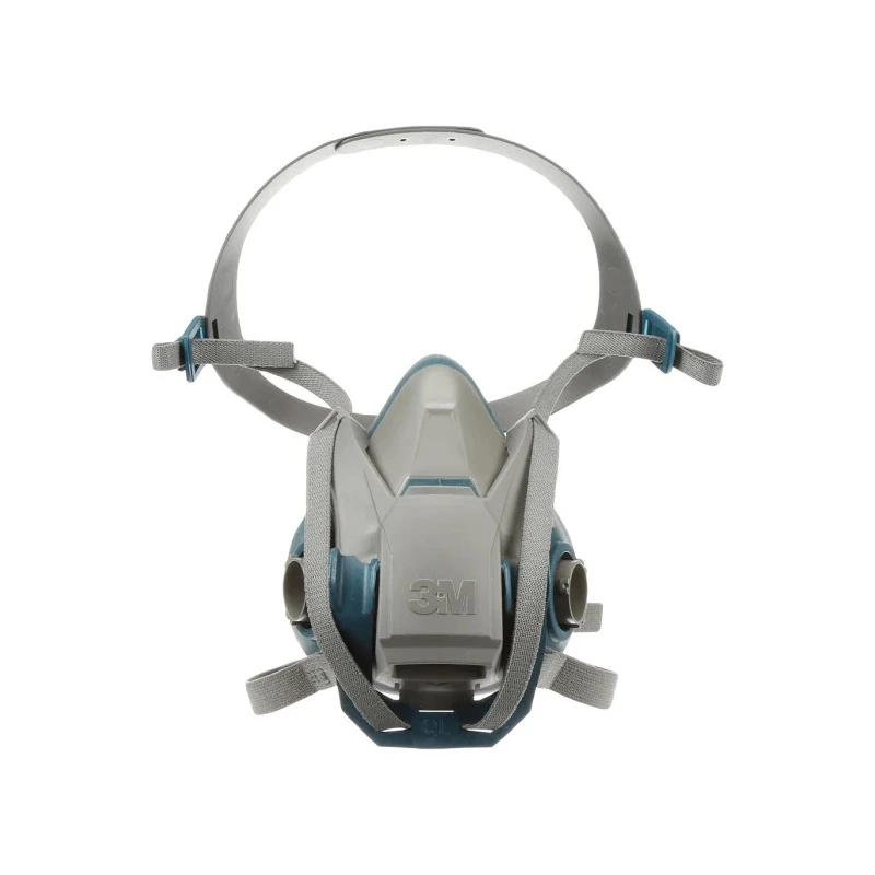 3M 6500 Series Half Mask Respirator Mask Size S Silicone Grey 3M 6501QL