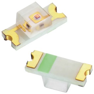 Wurth Elektronik 3.3 V Green LED 3216 Surface Mount WL-SMRW 156120GS75000