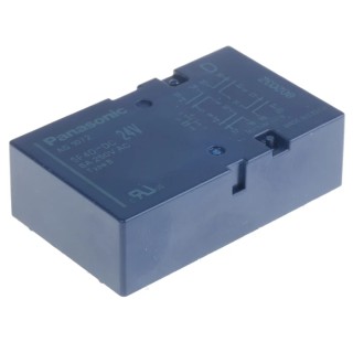 Panasonic PCB Force Guided Relay 24V DC Coil Voltage 4-Pole 4PDT SF4D24D