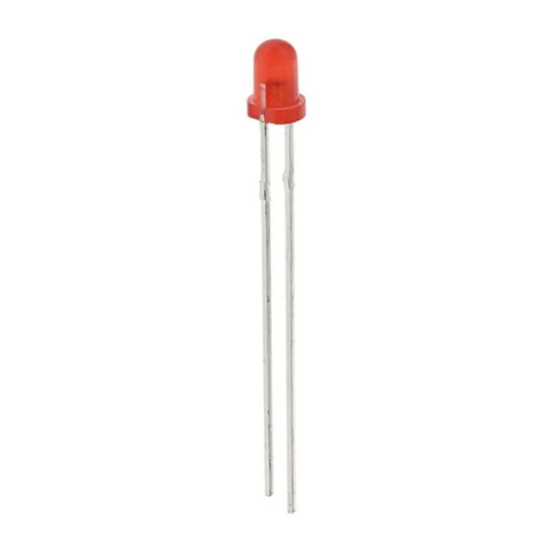 Wurth Elektronik 2.6 V Red LED 3 mm (T-1) Through Hole WL-TMRC 151031SS06000