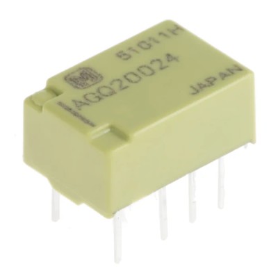 Panasonic PCB Signal Relay 24V DC Coil 1A DPDT AGQ20024
