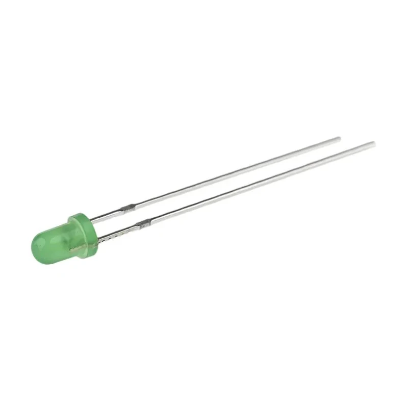 Wurth Elektronik 2.4 V Bright Green LED 3 mm (T-1) Through Hole WL-TMRC 151031VS04000
