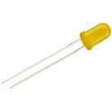 Wurth Elektronik 2.4 V Yellow LED 5 mm (T-1 3/4) Through Hole WL-TMRC 151051YS04000