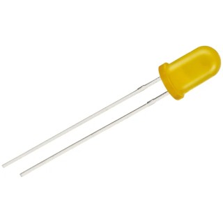 Wurth Elektronik 2.4 V Yellow LED 5 mm (T-1 3/4) Through Hole WL-TMRC 151051YS04000