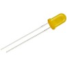 Wurth Elektronik 2.4 V Yellow LED 5 mm (T-1 3/4) Through Hole WL-TMRC 151051YS04000