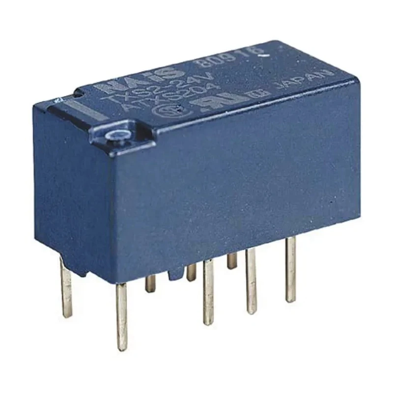 Panasonic Surface Mount Signal Relay 24V DC Coil 1A 110V AC/DC Switching DPDT TXS2-24V