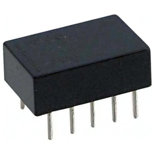 Panasonic PCB Signal Relay, 12V dc Coil, DPDT, Solder Terminal, Gold Plated Contacts TQ2-L2-12V