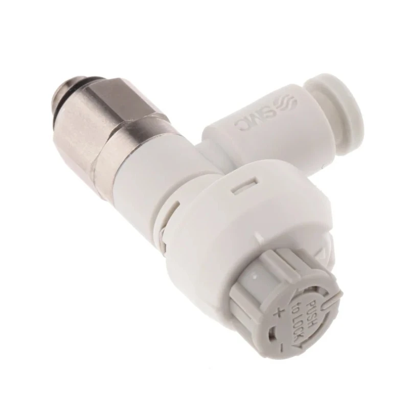 SMC AS Series Threaded Metric Tube Inlet Male Speed Controller AS1201FS-M5-04