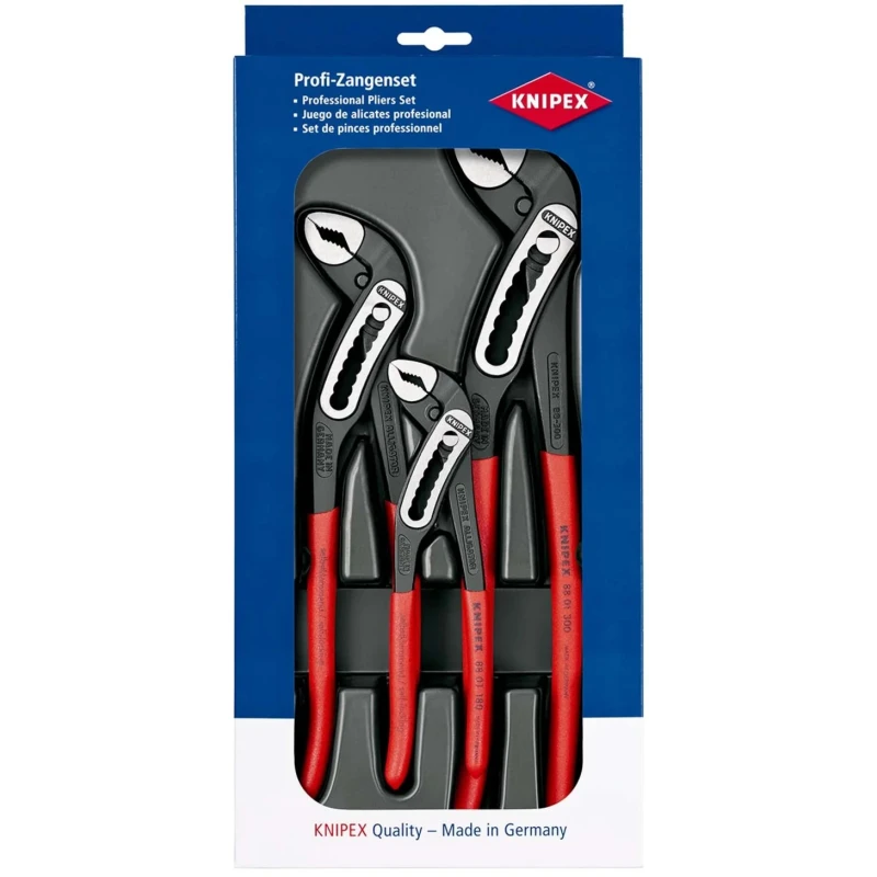 Knipex Alligator® 3-Piece Plier Water Pump Plier Set 00 20 09 V03