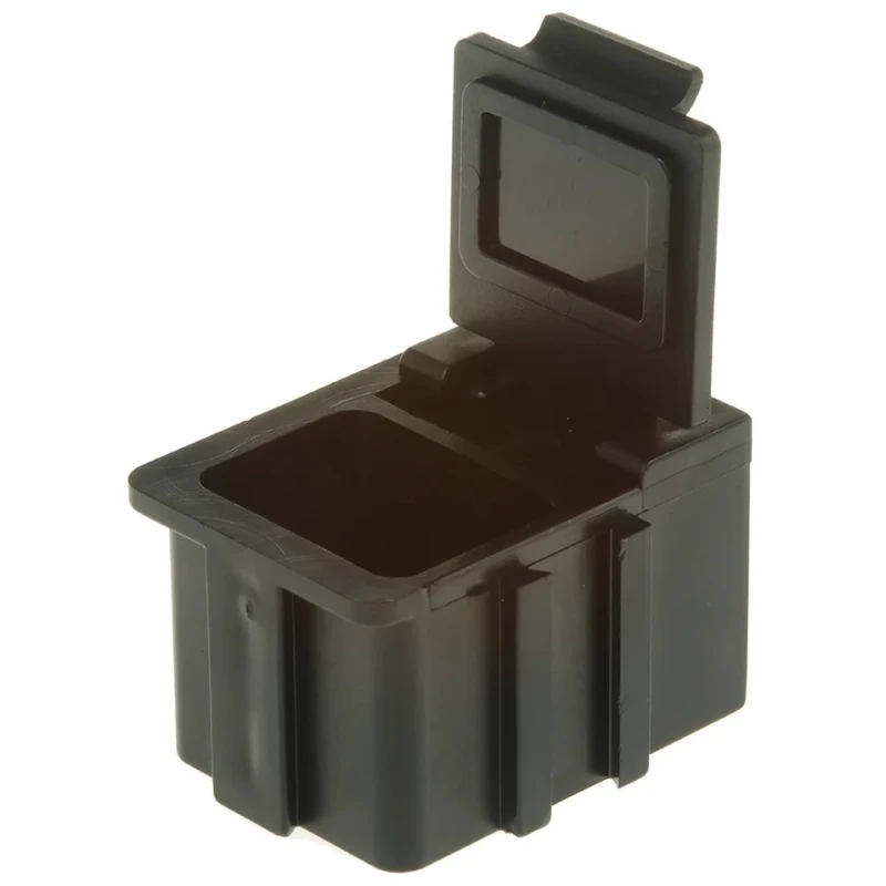 RS PRO Conductive Polypropylene ESD Box 15mm Length, 12mm Width, 16mm Height, Carbon Black Filled Thermoplastic 815-7003