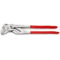 Knipex 1-Piece Plier Wrench, 400mm Overall Length, Smooth Jaw 85mm, Chrome Vanadium Steel 86 03 400