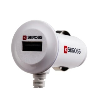 SKROSS Micro USB Car Charger 5V DC 1A USB Output Max Input 16V DC 2.900613 Micro USB Car Charger