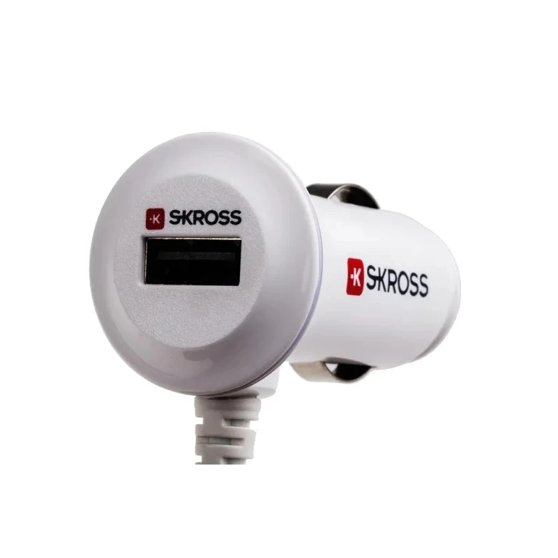 SKROSS Micro USB Car Charger 5V DC 1A USB Output Max Input 16V DC 2.900613 Micro USB Car Charger