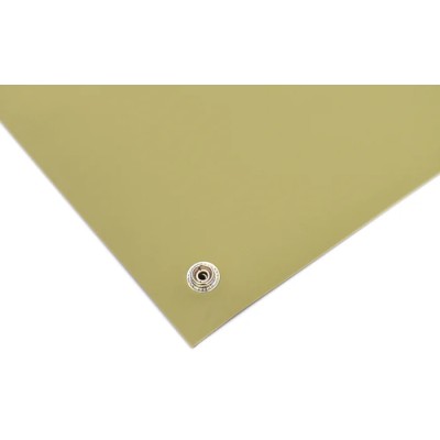 RS PRO Yellow ESD-Safe Mat Bench 1.2 m x 1.2 m x 2 mm 815-7016