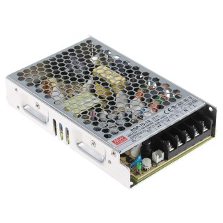 MEAN WELL Switching Power Supply 12V DC 75.6W Chassis Mount RSP-75-12
