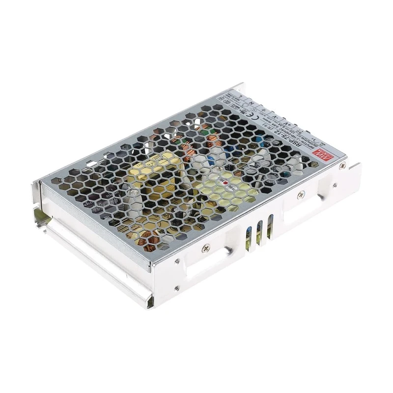 MEAN WELL Switching Power Supply 12V DC 75.6W Chassis Mount RSP-75-12