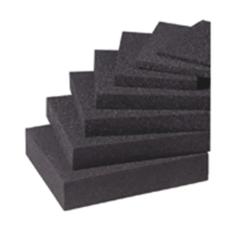 RS PRO ESD Foam Low Density Static Shielding Conductive Black 1m Width x 1m Length x 6mm Thickness 815-3474