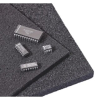 RS PRO Electrostatic Discharge (ESD) Protective Foam Black 1m Width x 1m Length x 6mm Thickness 815-3503