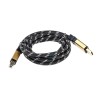 Roline USB Cable Male USB Type A to Male USB 2.0 USB B, Black Gold Jacket, 1.8 m 11.02.8802-10