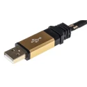 Roline USB Cable Male USB Type A to Male USB Type B Gold Black 3 m 11.02.8803-10