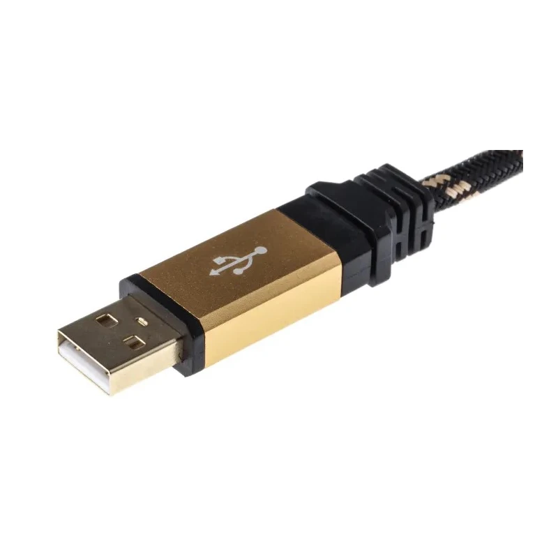 Roline USB Cable Male USB Type A to Male USB Type B Gold Black 3 m 11.02.8803-10